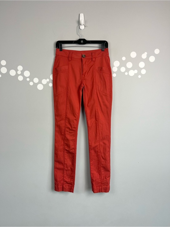 CAbi Pants - Cabi Explorer Slim Leg Pants Copper Orange Size 2 Utility Stretch